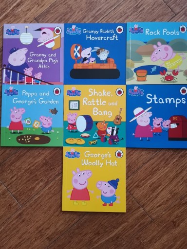 Zdjęcie oferty: 7 książeczek peppa pig po angielsku