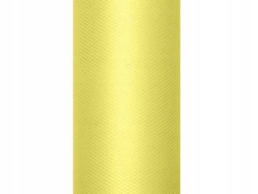 Zdjęcie oferty: Tiul rolka 30 cm x 9 m - jasnożółty