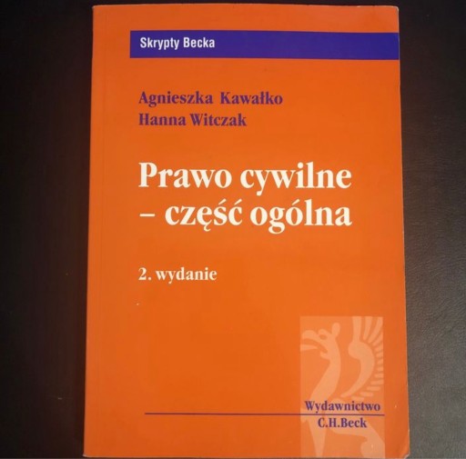 Zdjęcie oferty: Prawo cywilne C.H. BEVK R. Oktaba 