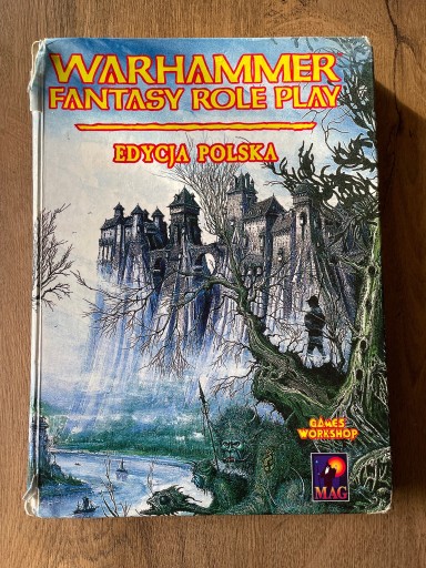 Zdjęcie oferty: Warhammer oryginalny podręcznik, pierwsza edycja