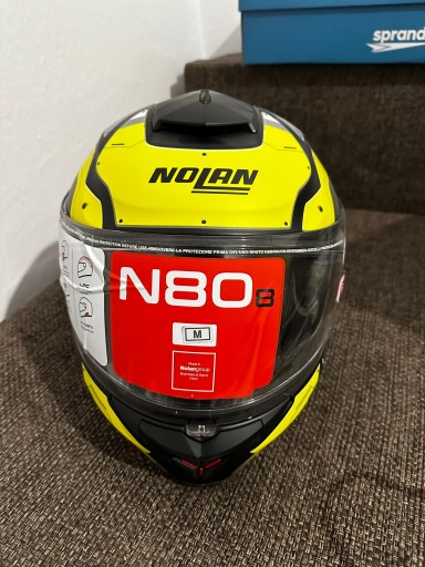 Zdjęcie oferty: Kask Nolan N80-8 StarScream n-com rozmiar M