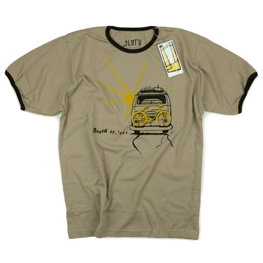 Zdjęcie oferty: Beach cruiser - t-shirt, koszulka z rowerem