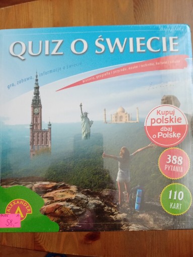 Zdjęcie oferty: Gra Quiz o świecie NOWA