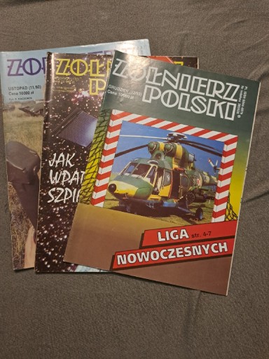 Zdjęcie oferty: Żołnierz Polski rok 1993 3 szt