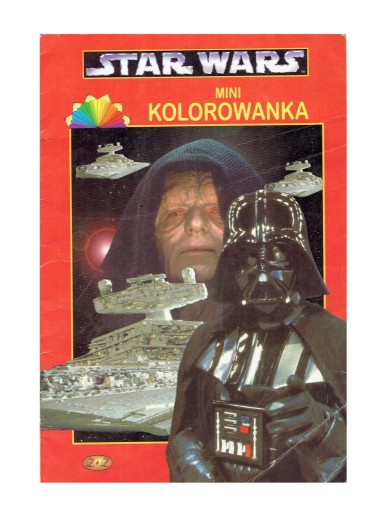 Zdjęcie oferty: Star Wars mini kolorowanka 1997 r