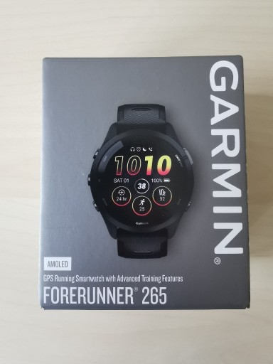 Zdjęcie oferty: nowy Smartwatch Garmin Forerunner 265 czarny GPS