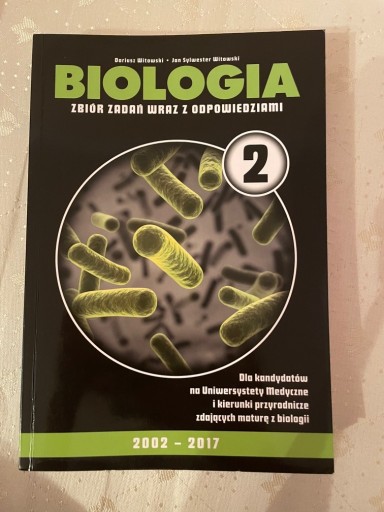 Zdjęcie oferty: Biologia zbiór zadań z odpowiedziami