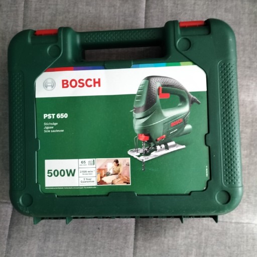 Zdjęcie oferty: Wyrzynarka Bosch TSP 650 500 w plus gratis