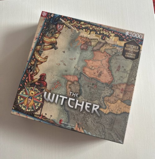 Zdjęcie oferty: Puzzle GAMING 1000 elementów The Witcher 3