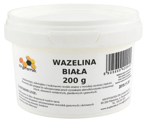 Zdjęcie oferty: Wazelina techniczna biała bezkwasowa 200g