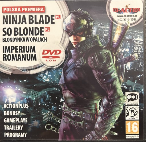 Zdjęcie oferty: Gry PC CD-Action DVD nr 174: Ninja Blade