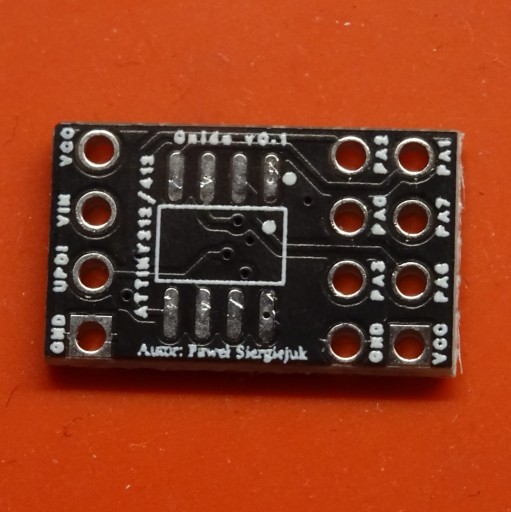 Zdjęcie oferty: Płytka Gnida AtTiny212 AtTiny412 SOP8