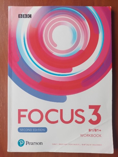 Zdjęcie oferty: FOCUS 3 B/B1+ WORKBOOK PEARSON