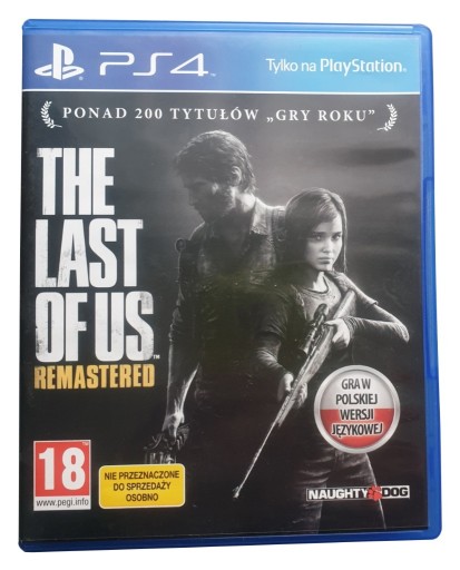 Zdjęcie oferty: The Last of Us Remastered Sony PlayStation 4 (PS4)