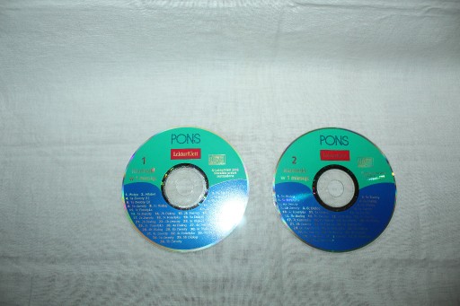 Zdjęcie oferty: Płyty Niemiecki w 1 miesiąc PONS LektorKlett 2002 rok