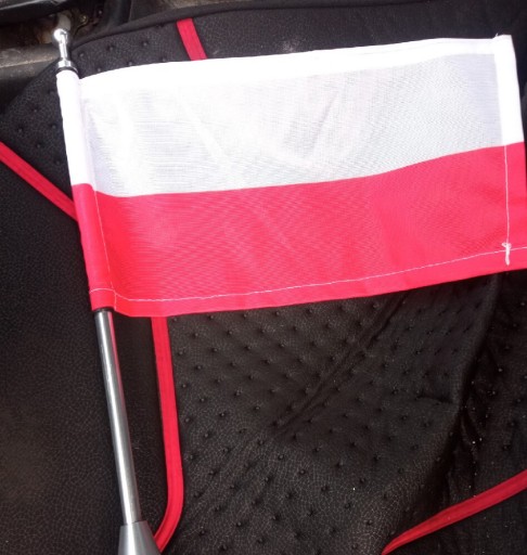 Zdjęcie oferty: Maszt motocyklowy z flagą polski