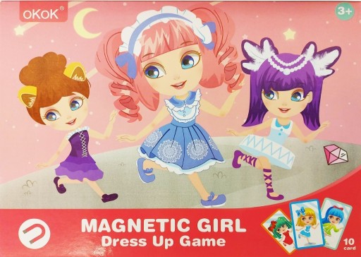 Zdjęcie oferty: Magnetyczna układanka - Magnetic Girl - Tablica