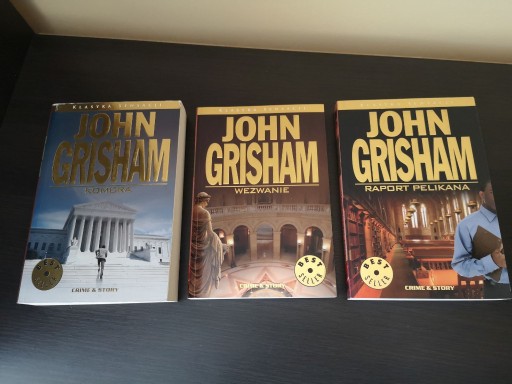 Zdjęcie oferty: John Grisham zestaw 9 książek