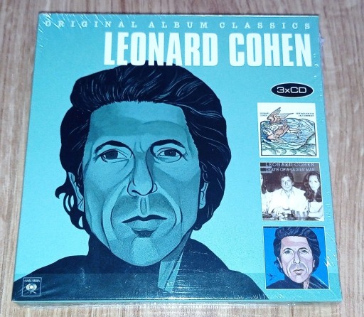 Zdjęcie oferty: LEONARD COHEN - Original Album Series 3CD folia