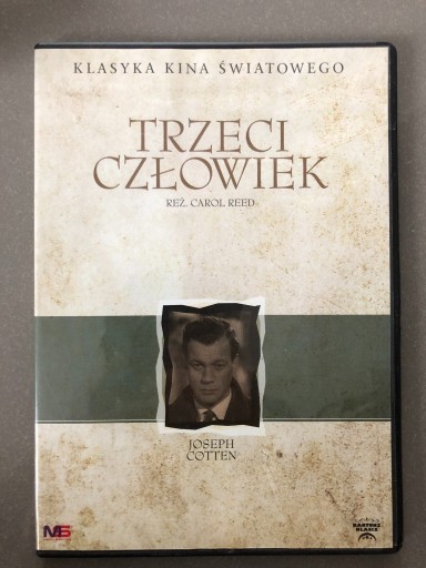 Zdjęcie oferty: Trzeci człowiek - film DVD Lektor PL