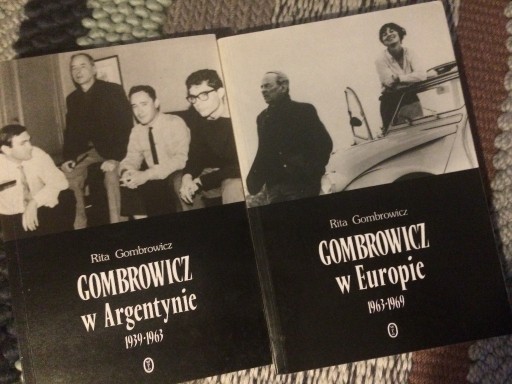 Zdjęcie oferty: GOMBROWICZ W ARGENTYNIE, GOMBROWICZ W EUROPIE