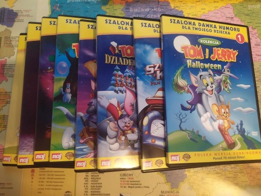 Zdjęcie oferty: Kolekcja Tom i Jerry 9 części DVD 1-9