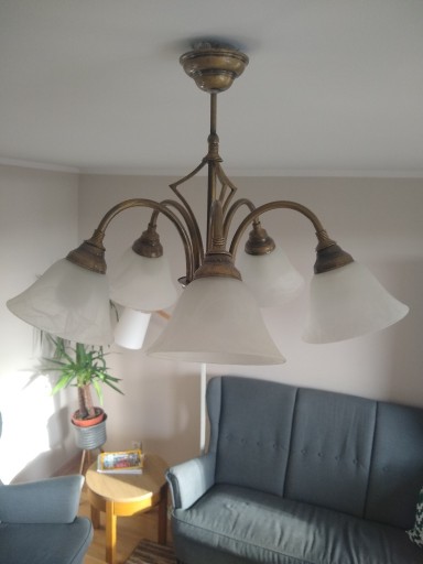 Zdjęcie oferty: Komplet lamp do pokoju ( wisząca, stojąca kinkiet)