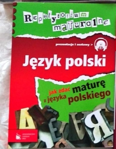 Zdjęcie oferty: Repetytorium maturalne język polski wyd. PWN