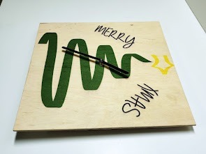 Zdjęcie oferty: Zegar ścienny Choinka 1