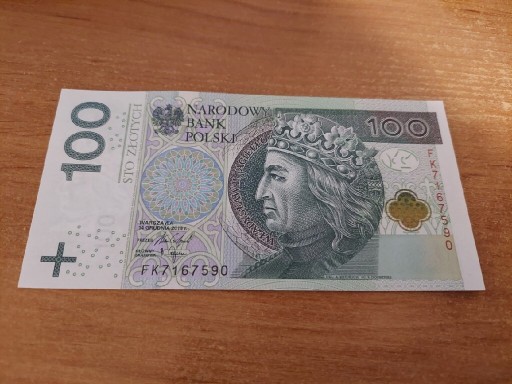 Zdjęcie oferty: Banknot UNC 100 FK