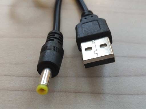 Zdjęcie oferty: Kabel USB Jack 1,7x4mm 4x1,7mm przewód 1,7x4