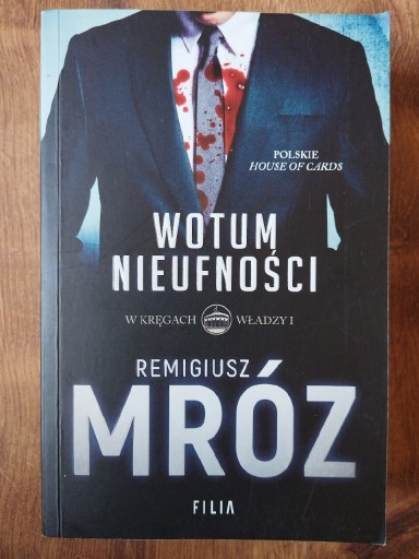 Zdjęcie oferty: Remigiusz Mróz WOTUM NIEUFNOŚCI 