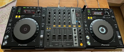 Zdjęcie oferty: Konsola PIONEER DJ | 2x CDJ 850 K + Mikser DJM 700