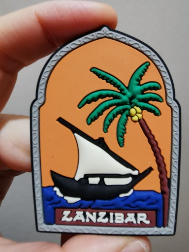 Zdjęcie oferty: Zagraniczny magnes na lodówkę Zanzibar