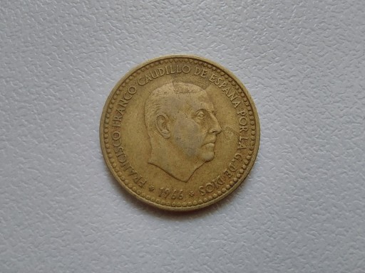 Zdjęcie oferty: 1 peseta 1966 Hiszpania