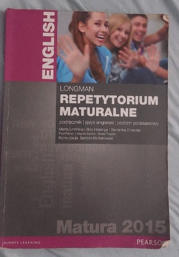 Zdjęcie oferty: Repetytorium maturalne 2015 język angielski