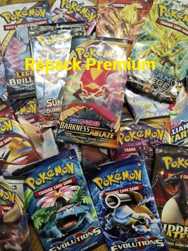 Zdjęcie oferty: Repack Premium Mystery Box Pokemon w każdym Holo
