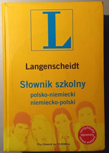 Zdjęcie oferty: Słownik szkolny Langenscheidt polsko-niemiecki