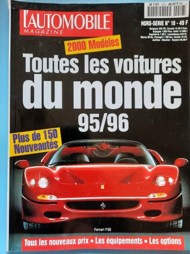 Zdjęcie oferty: L'automobile magazine - modele 1995/1996