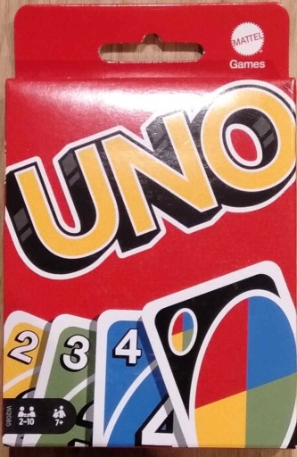 Zdjęcie oferty: UNO Original, nowa gra karciana, Mattel