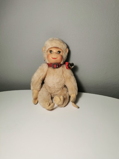 Zdjęcie oferty: Stara zabawka małpa Schuco małpka z moheru 1950