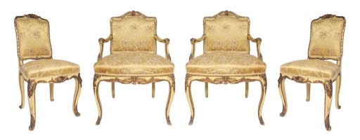Zdjęcie oferty: komplet siedzisk : dwa fotele i dwa krzesła