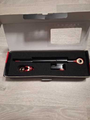 Zdjęcie oferty: JFG RACING Uniwersalny stabilizator amortyzatora kierownicy CNC aluminium