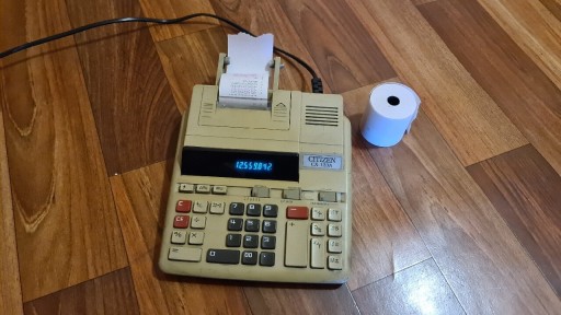 Zdjęcie oferty: Kalkulator drukujacy Citizen CX-123A