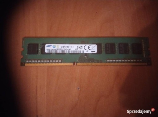 Zdjęcie oferty: Pamięć RAM Samsung DDR3 1600 MHZ  Cl11 4gb