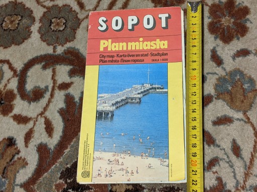 Zdjęcie oferty: Mapa Sopot, 1994