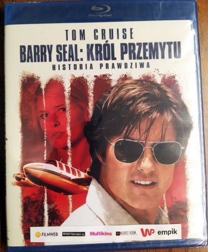 Zdjęcie oferty: [Blu-ray]  BARRY SEAL: KRÓL PRZEMYTU  PL  FOLIA