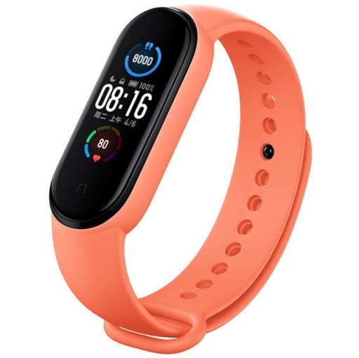 Zdjęcie oferty: Pasek do zegarka Xiaomi Mi Band - Pomarańczowy