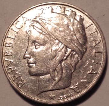 Zdjęcie oferty: Włochy Moneta 50 lirów. 1996 rok.