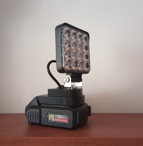 Zdjęcie oferty: LAMPA DO MECC TOOLS 18V halogen lampka robocza